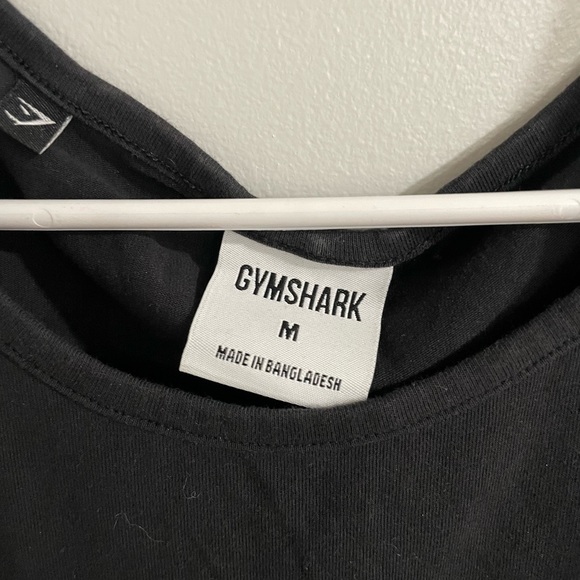 Men’s Black gym shark tank top - Picture 3 of 3